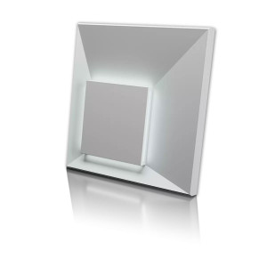 Гипсовая 3D панель Artpole MALEVICH LED platinum (холодный свет, мат)