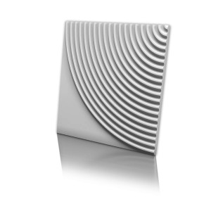 Гипсовая 3D панель Artpole PALLADA 2 Platinum (мат)